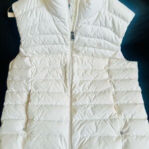 Polo by Ralph Lauren Off White Packable Puffer Vest